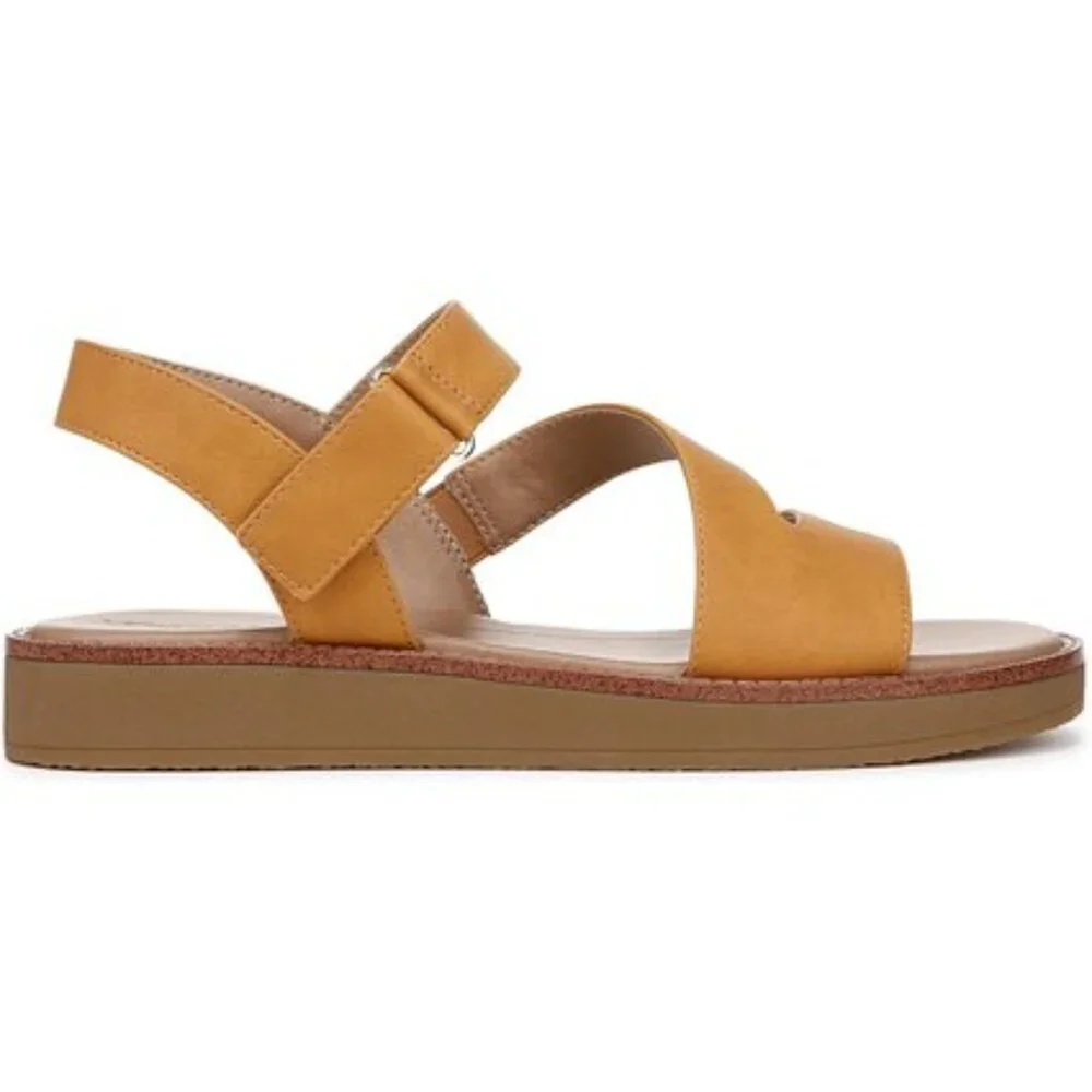 NIB LifeStride Women’s Waverly Sandal – Inca Gold, Size 8W